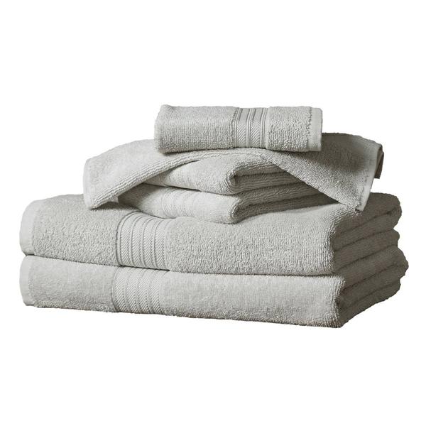 FreshFolds Cooper 6pc. Soft Cotton Classic Towel Collection