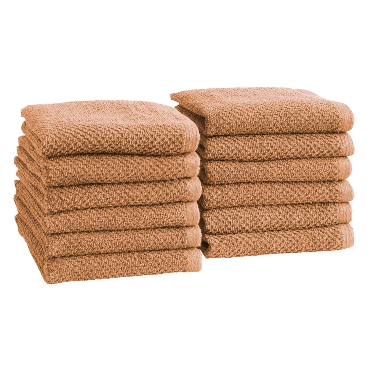 Freshfolds Acacia 12pc. Cotton Quick-Dry Washcloths