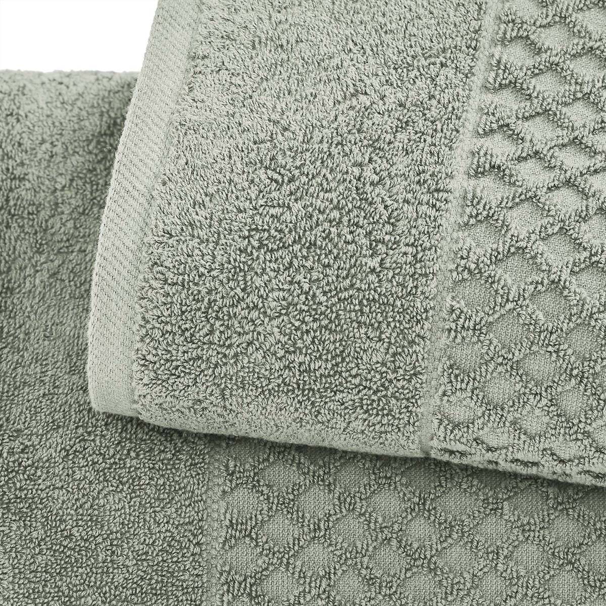 Freshfolds Grayson 6pc. Cotton Lattice Textured Towel Set