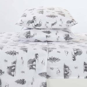 Freshfolds Premium Cotton Flannel Polar Bears 4pc. Sheet Set alternate view