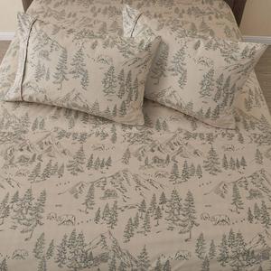 FreshFolds Mountain Ridge Bear Mountain Microfiber Sheet Set alternate view