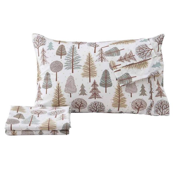 FreshFolds Mountain Ridge Forest Trail Microfiber Sheet Set