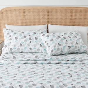 FreshFolds Newport Seashell Coastal Microfiber Sheet Set alternate view
