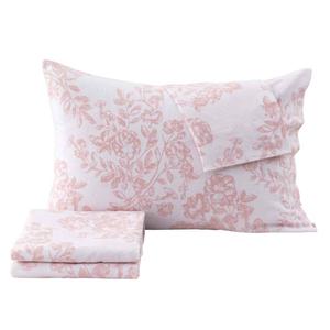 Freshfolds Turkish Cotton Floral Flannel 4pc. Sheet Set