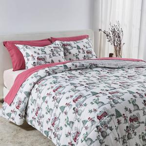 Freshfolds Winter Reversible Winter Wonderland 3pc. Comforter Set