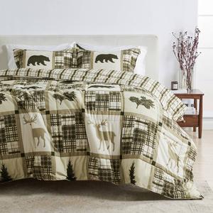 Freshfolds Winter Reversible Stonehurst 3pc. Comforter Set alternate view