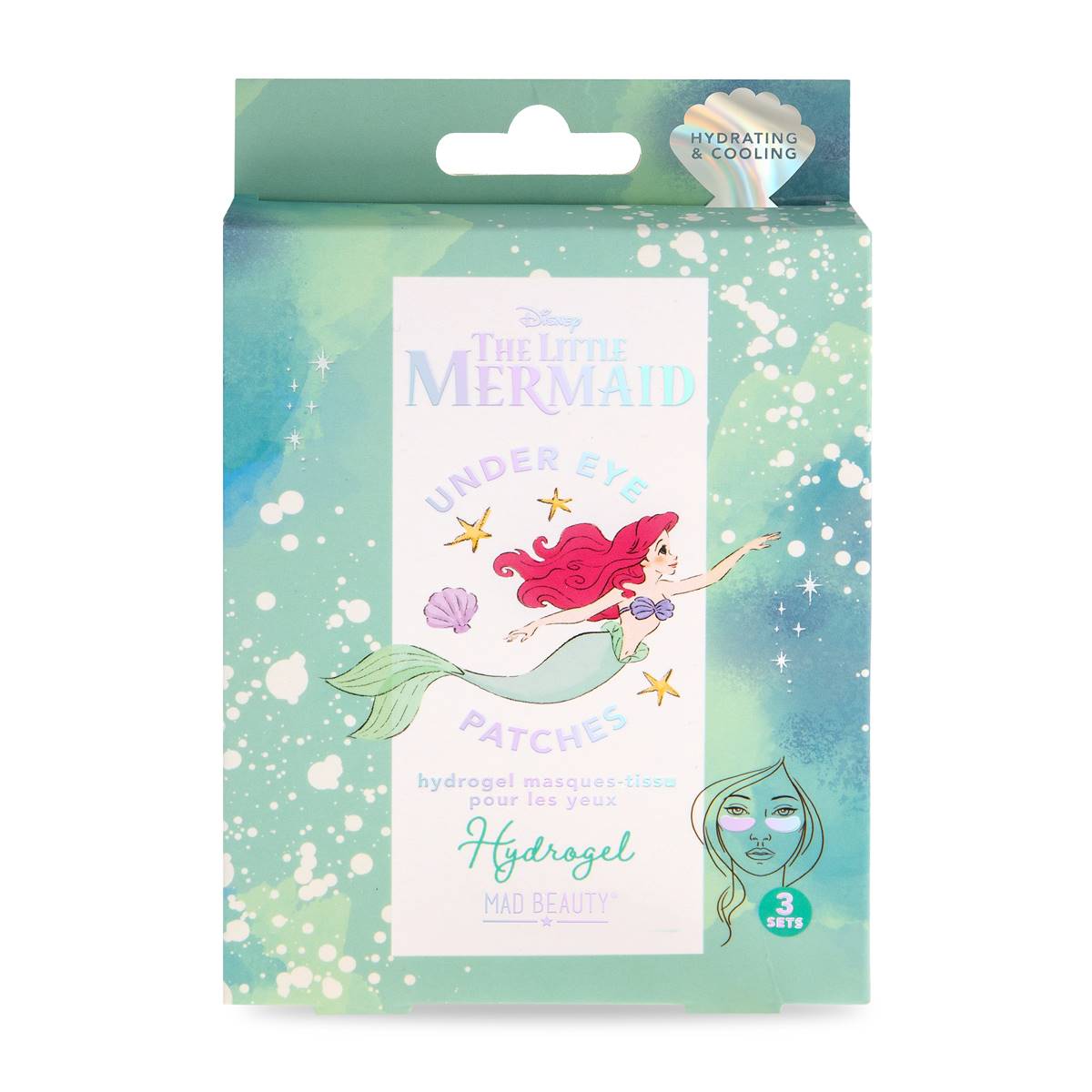 Mad Beauty Little Mermaid Under Eye Mask