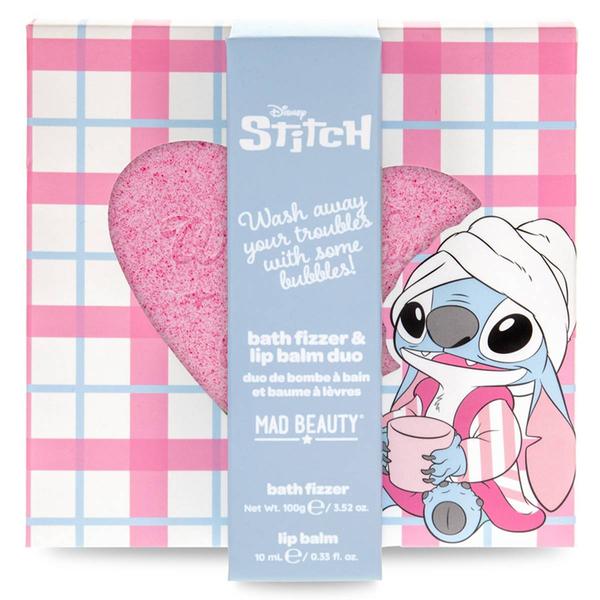 Mad Beauty Disney Stitch Pamper Fizzer & Lip Balm Duo Set