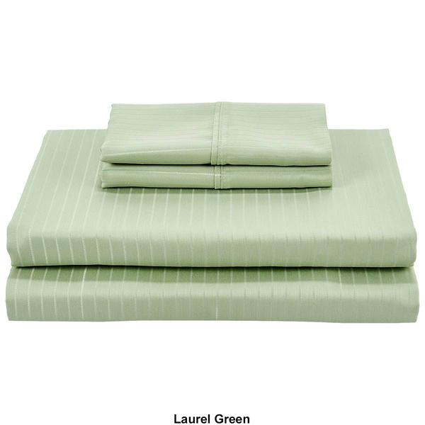 Valentina Mills 1800 Thread Count Stripe 6pc. Sheet Set alternate view