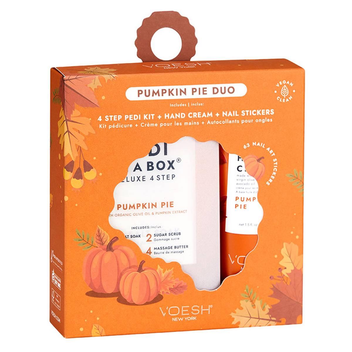 Voesh Pumpkin Pie Duo Pedicure Kit