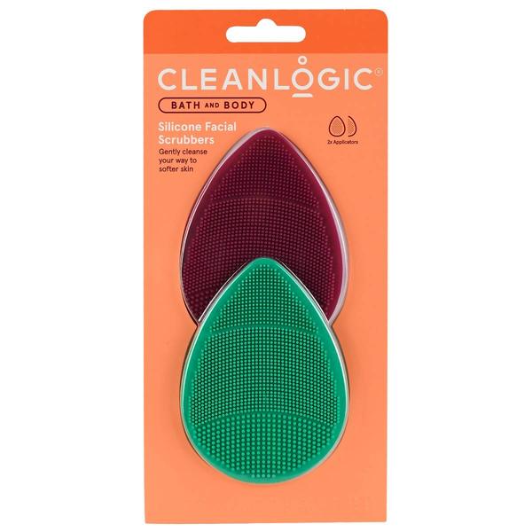 Cleanlogic Silicone Facial Scrubbers