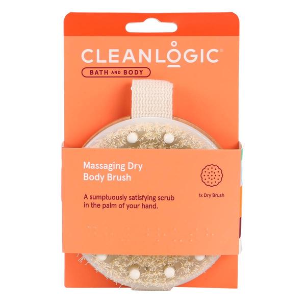 Cleanlogic Massaging Dry Body Brush