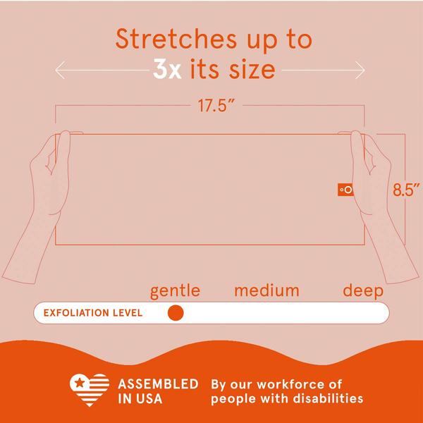 Cleanlogic Exfoliating Stretch Cloth for Sensitive Skin alternate view
