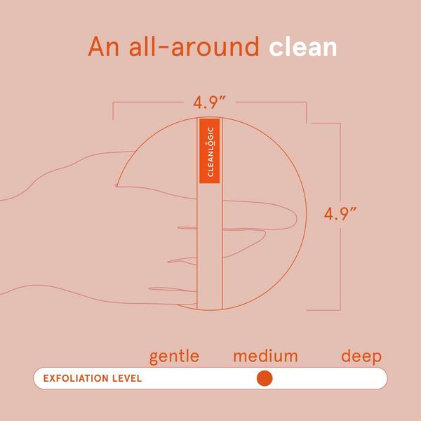 Cleanlogic Bath & Body Dual Texture Body Exfoliator alternate view