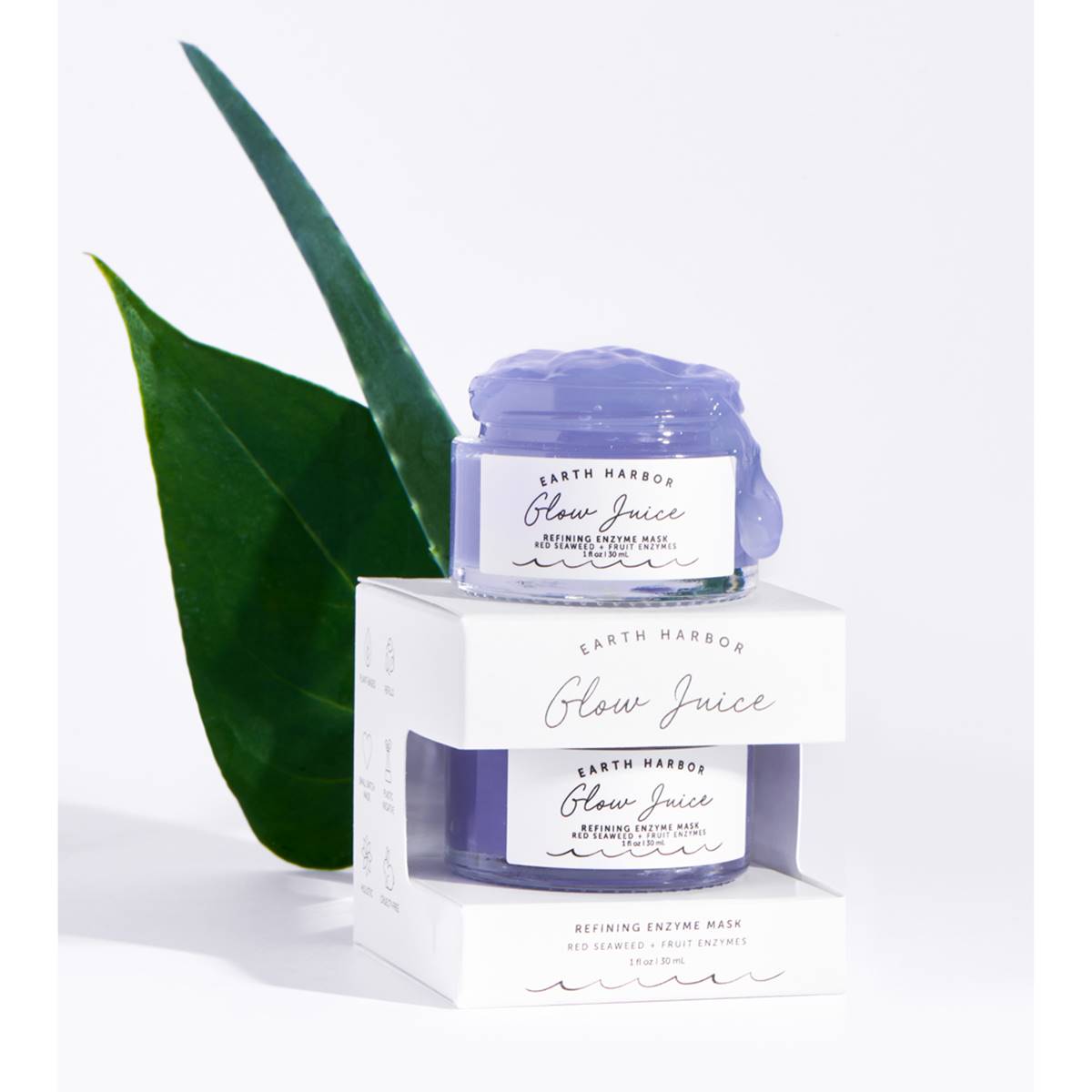 Earth Harbor Glow Juice Refining Enzyme Mask