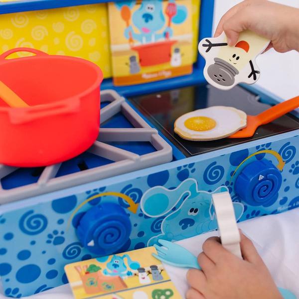 Melissa & Doug(R) Blues Clues & You Cooking Wooden Playset alternate view