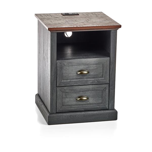 2-Drawer Charging Nightstand alternate view