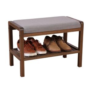 eccostyle(tm) Solid Bamboo Padded Bench