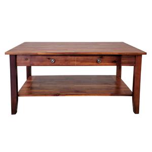 Casual Contemporary Living Solid Acacia Coffee Table alternate view