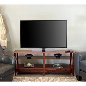Casual Contemporary Living Solid Acacia TV Stand