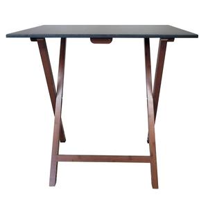 eccostyle(tm) Solid Bamboo Frame Folding Desk alternate view