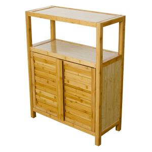 eccostyle(tm) Solid Bamboo Spa/Bath 2 Door Utility Cabinet
