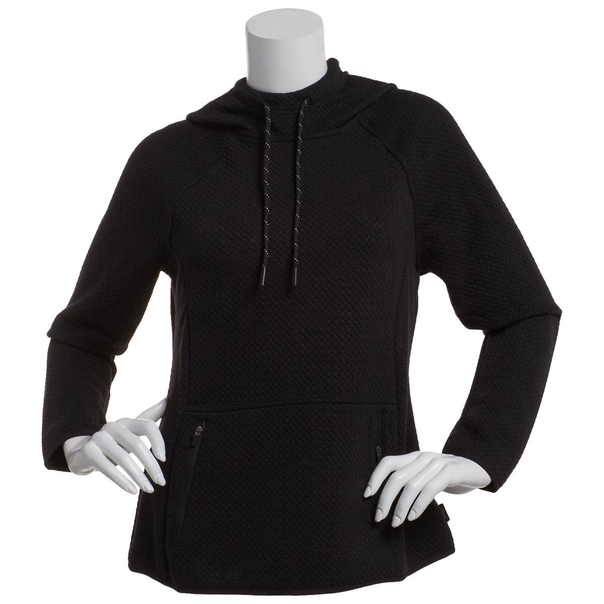 Womens Spyder Grid Knit Raglan Hoodie