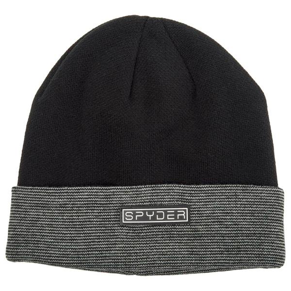 Mens Spyder Striped Cuff Knit Beanie alternate view
