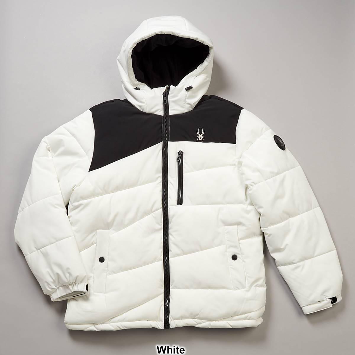 Mens Spyder Stretch Bubble Jacket