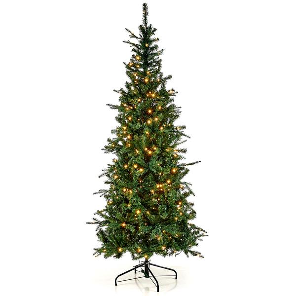 7ft. Valley Pine Pre-Lit Lifelike Christmas Tree