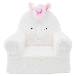 Toddler Unicorn Sweet Seat - White