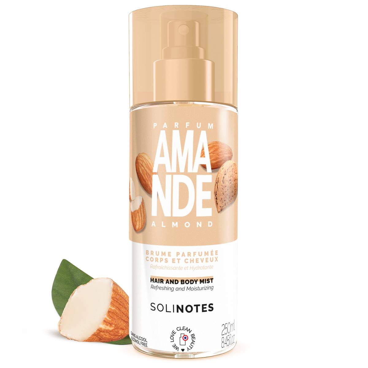 Solinotes Almond Body Mist