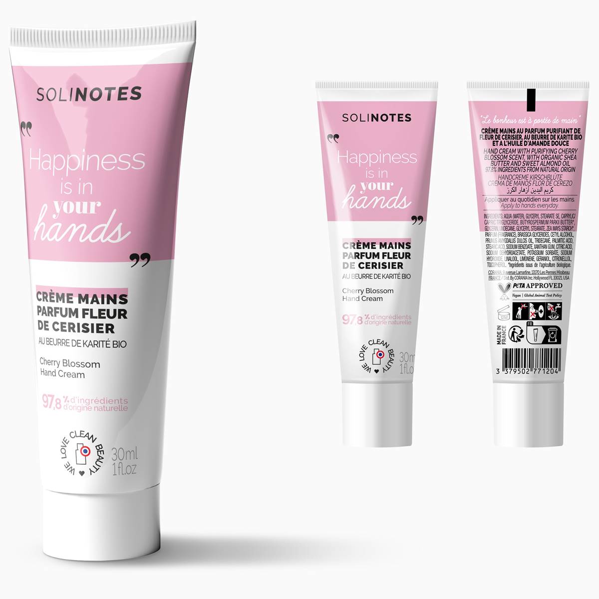 Solinotes Cherry Blossom Nourishing Hand Cream