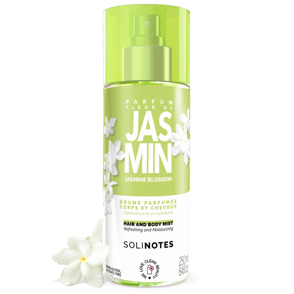 Solinotes Jasmine Flower Body Mist