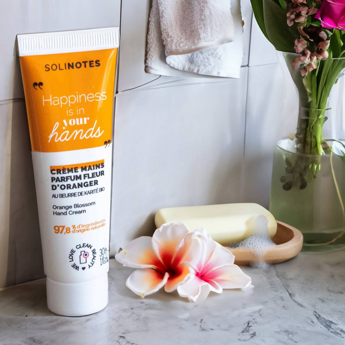 Solinotes Orange Blossom Nourishing Hand Cream