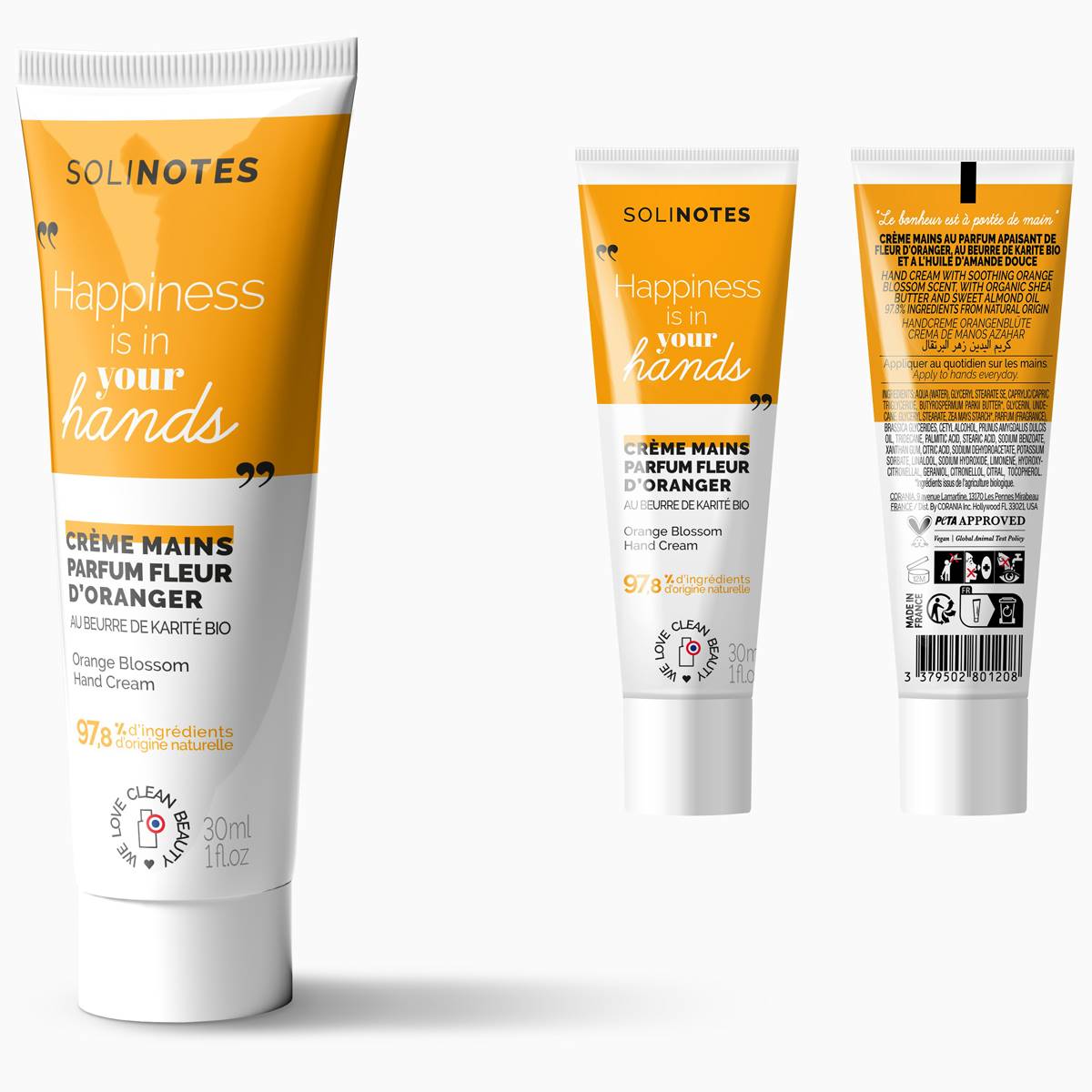 Solinotes Orange Blossom Nourishing Hand Cream