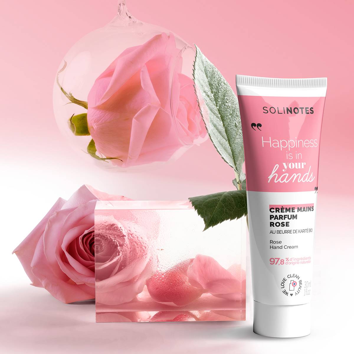 Solinotes Rose Nourishing Hand Cream