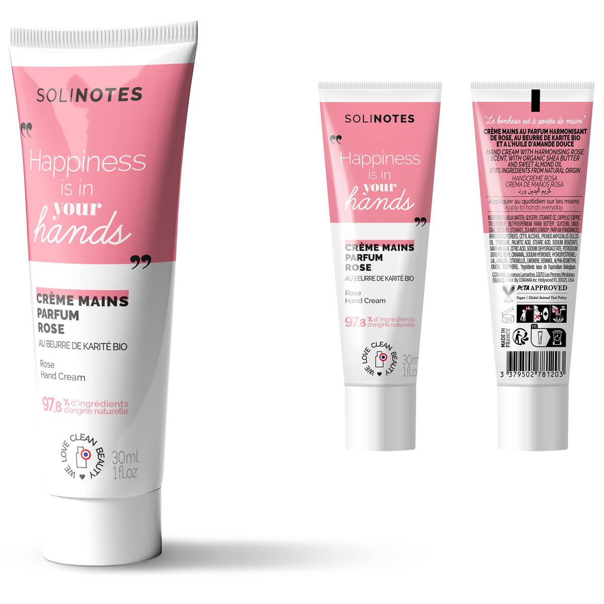 Solinotes Rose Nourishing Hand Cream