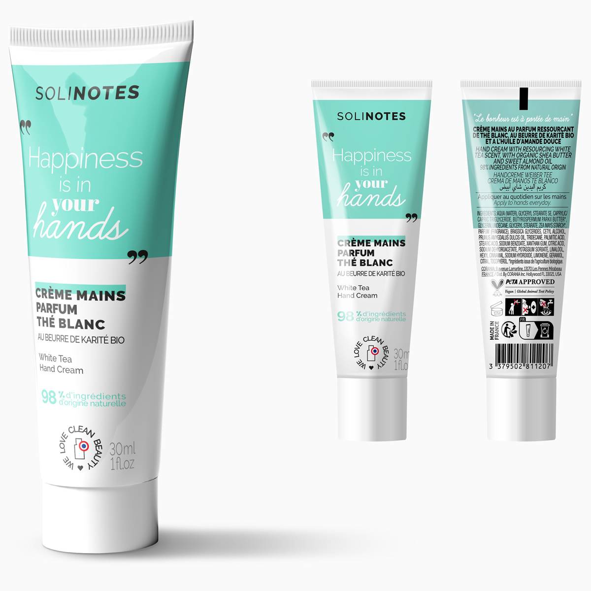 Solinotes White Tea Nourishing Hand Cream