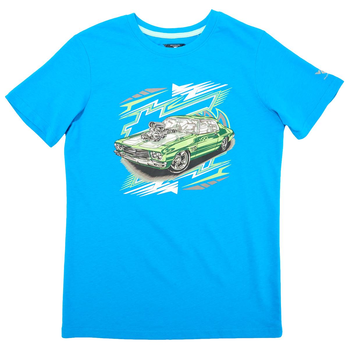 Boys (8-18) Weather Club(R) Bolt Car Short Sleeve Graphic Tee