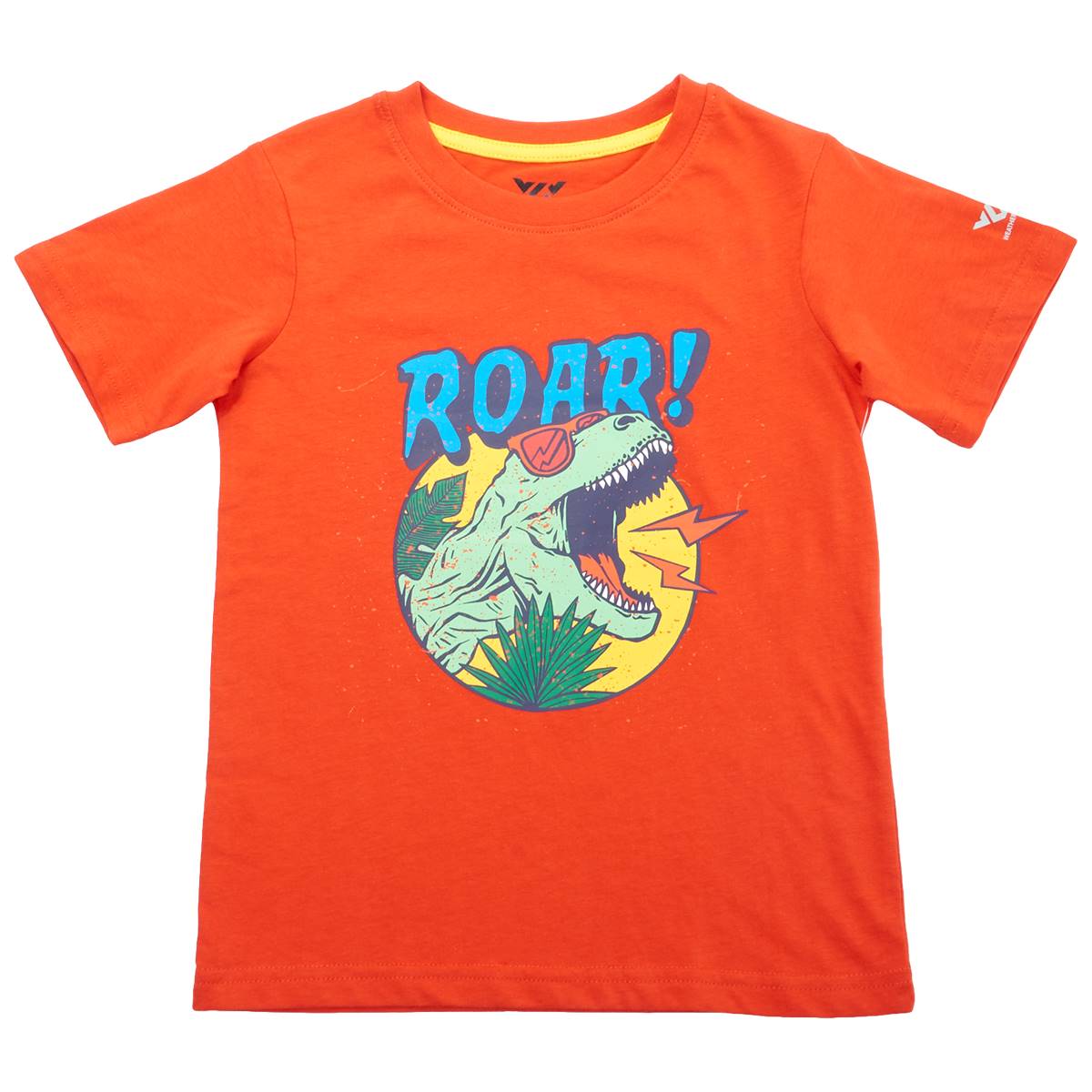 Boys (4-7) Weather Club(R) Dino Roar Short Sleeve Tee