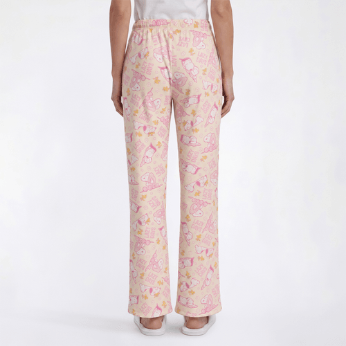 Womens Peanuts(tm) Snoopy Lazy Days Velour Pajama Bottoms alternate view