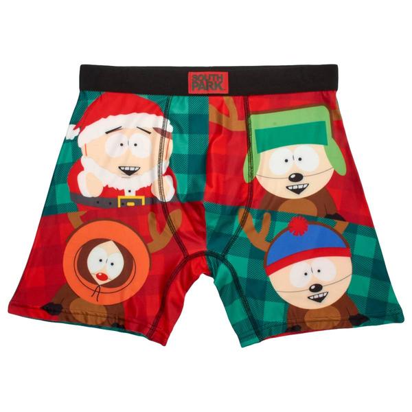 Mens South Park Christmas Boxer Briefs