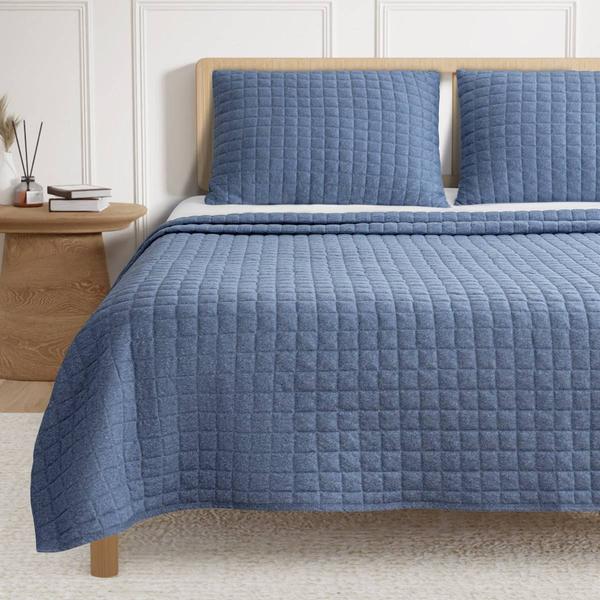 Awesome Home Soft Easy Care Jersey 3pc. Quilt Set