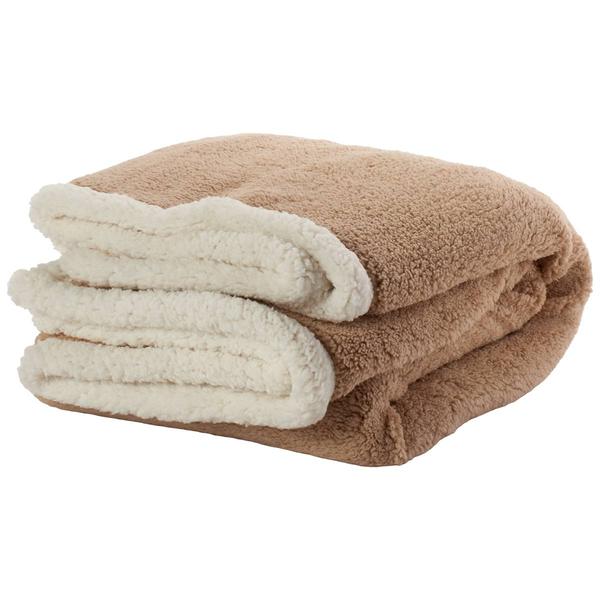 Mountain Ridge Sherpa Throw
