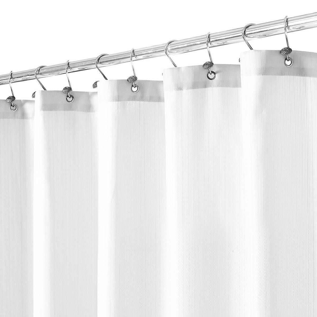 Awesome Home Recycled Polyester Fabric Shower Curtain Liner