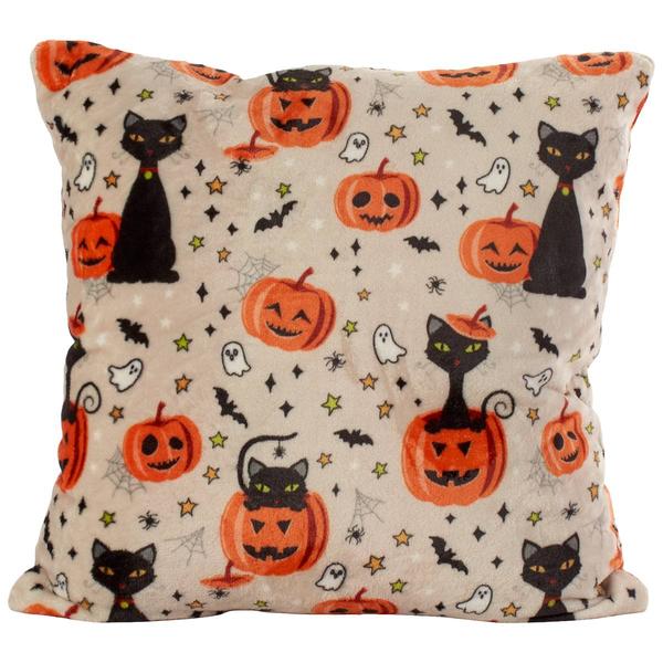 Black Cat Plush Pillow