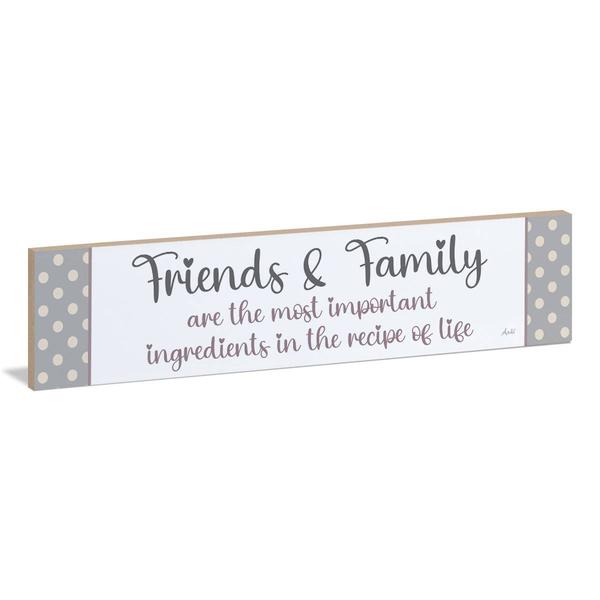 Friends & Family Recipe Sign