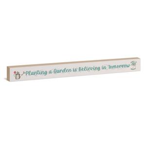 Planting a Garden Sign