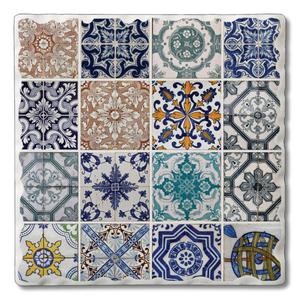 4pk. Lisbon Tiles Square Set